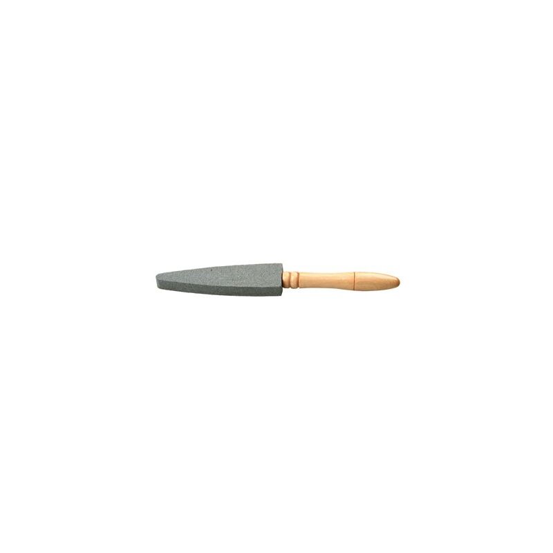 foto del prodotto alfa dyser pietra per affilare ovale stein da 14 cm con manico in legno