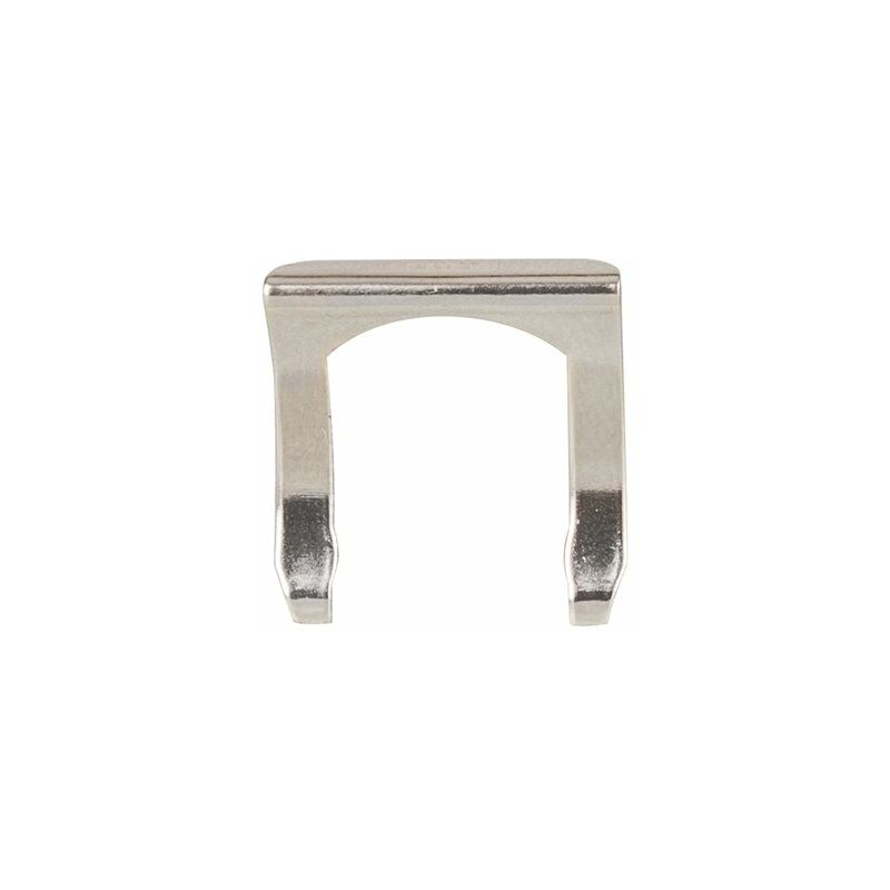 foto del prodotto alfa dyser serratura per cassetta postale con lucchetto a clip tipo u cromato 19x20