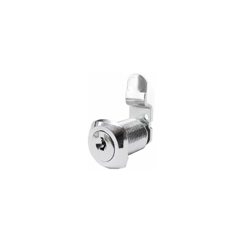 foto del prodotto alfa dyser serratura per cassetta postale curva in legno cromata btv 147