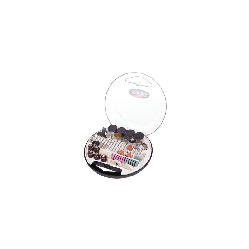 foto del prodotto alfa dyser set di 180 accessori stein per mini trapano