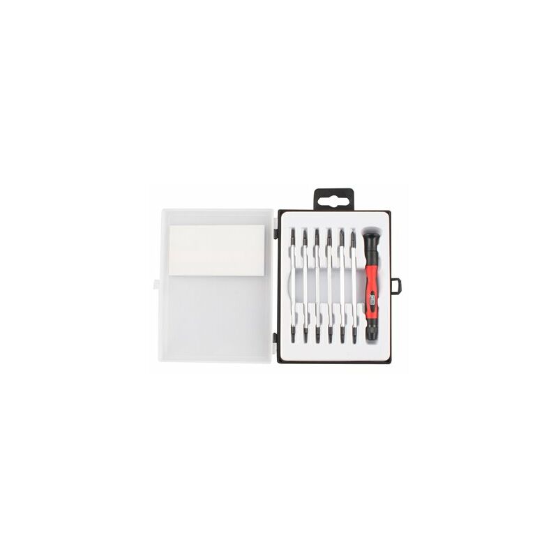 foto del prodotto alfa dyser set di cacciaviti di precisione al cromo molibdeno stein 12 in 1
