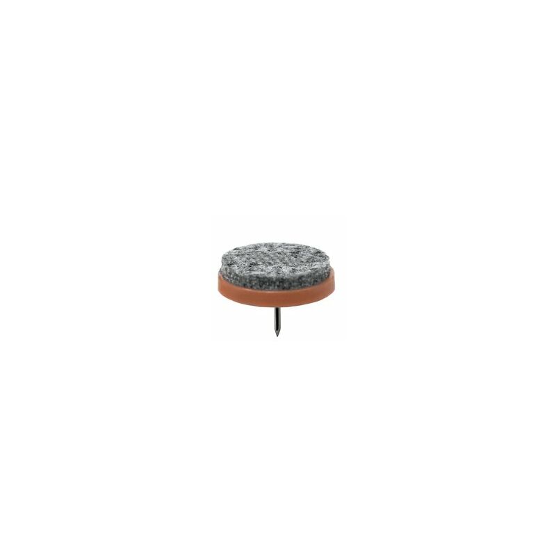 foto del prodotto alfa dyser tappo silenzioso in feltro marrone 20 mm 100 unit 