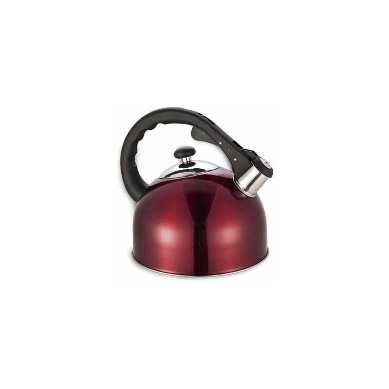 foto del prodotto alfa dyser teiera supreme in acciaio inossidabile 3,0 litri rossa