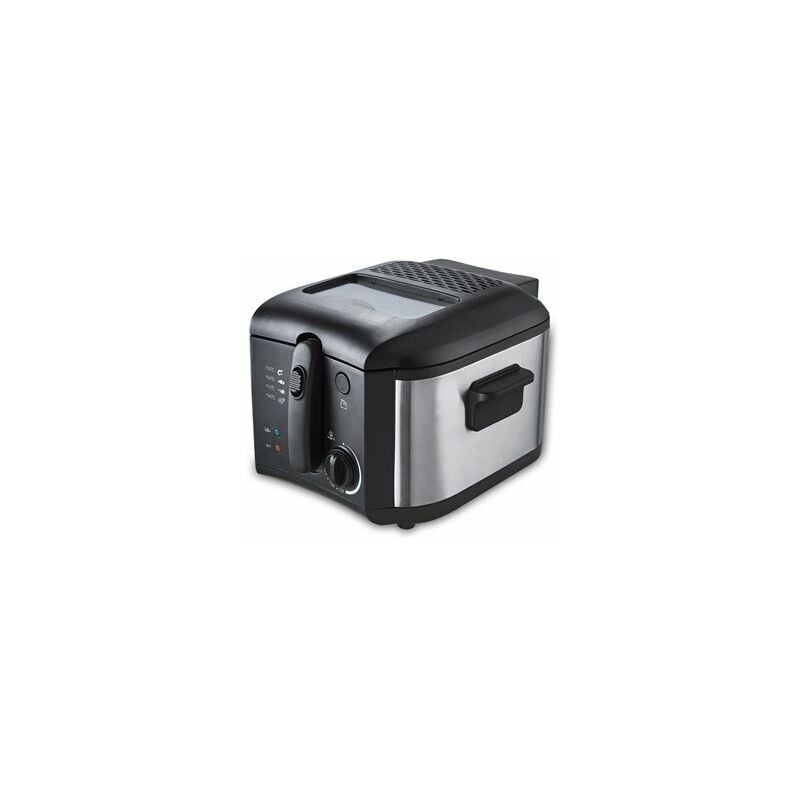 foto del prodotto alfa friggitrice in acciaio inox 1300w 2,0 litri k ken