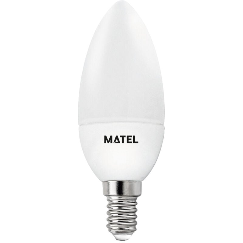 foto del prodotto alfa - lampadina led a candela fredda matel 5w e14 3 intensità