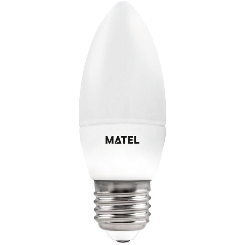 foto del prodotto alfa - lampadina led a candela fredda matel 5w e27 3 intensità