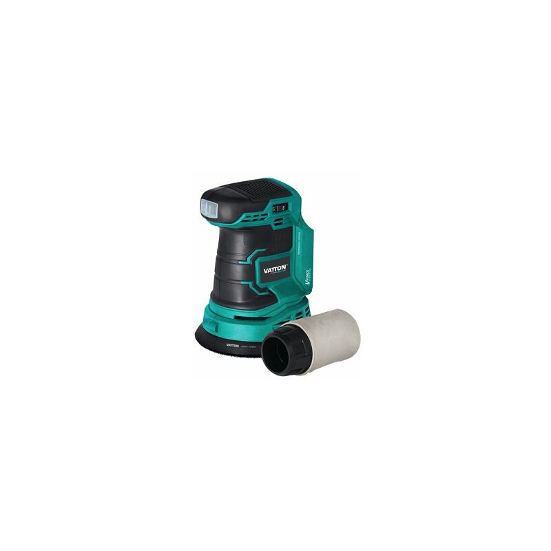 foto del prodotto alfa levigatrice eccentrica 125mm vatton 20v senza batteria