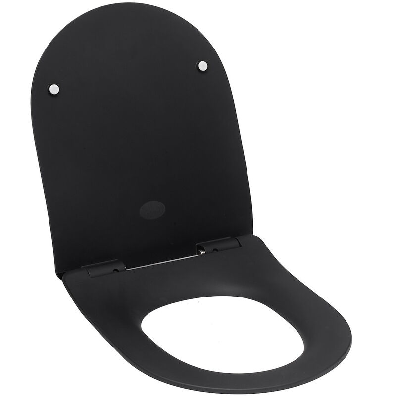 foto del prodotto alfa sella softclose nero opaco al030sbl idevit