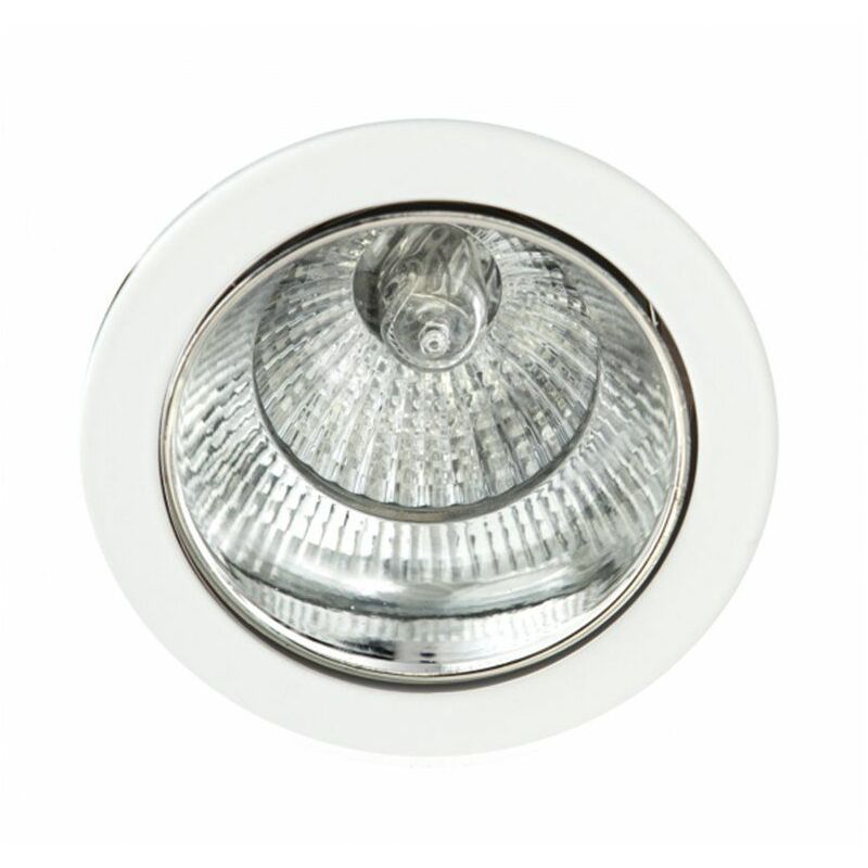 foto del prodotto alfabeto da incasso cromo bianco 1xgu10 8x8x3,5cm orientabile