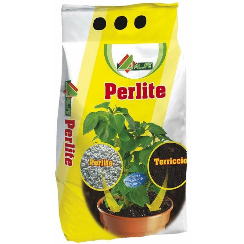 foto del prodotto alfe perlite espanda da 5 lt con roccia porosa vulcanica traspirante