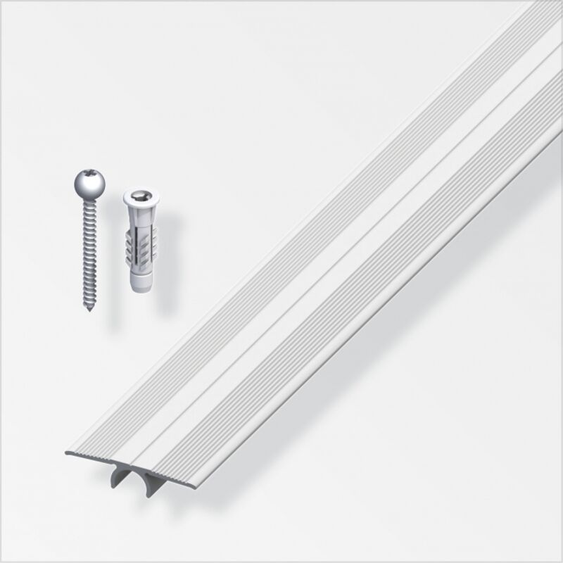 foto del prodotto alfer 1mt profilo di compensazione livello in alluminio anodizzato 33x900mm colore argento