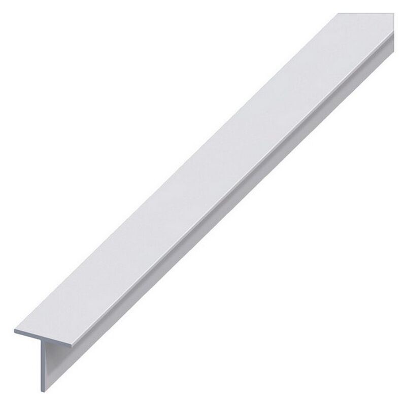 foto del prodotto alfer 5pz profilo a t alluminio argento satinato mm. 30x15x1,5 mt. 1