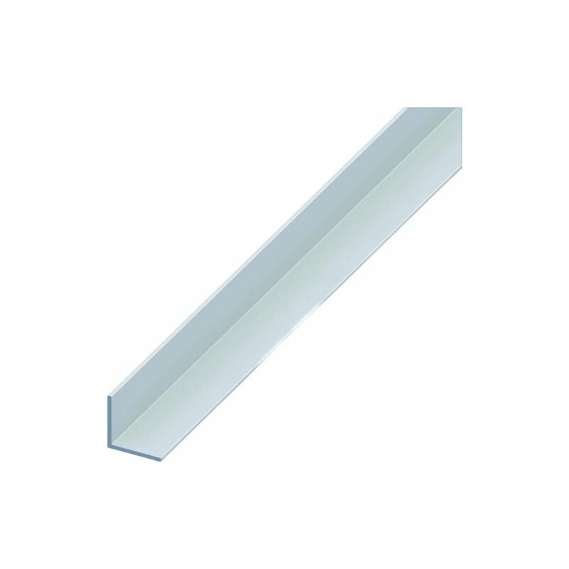 foto del prodotto alfer profilo angolare alluminio argento satinato mm. 40x40x1,5 mt. 2 5 pz