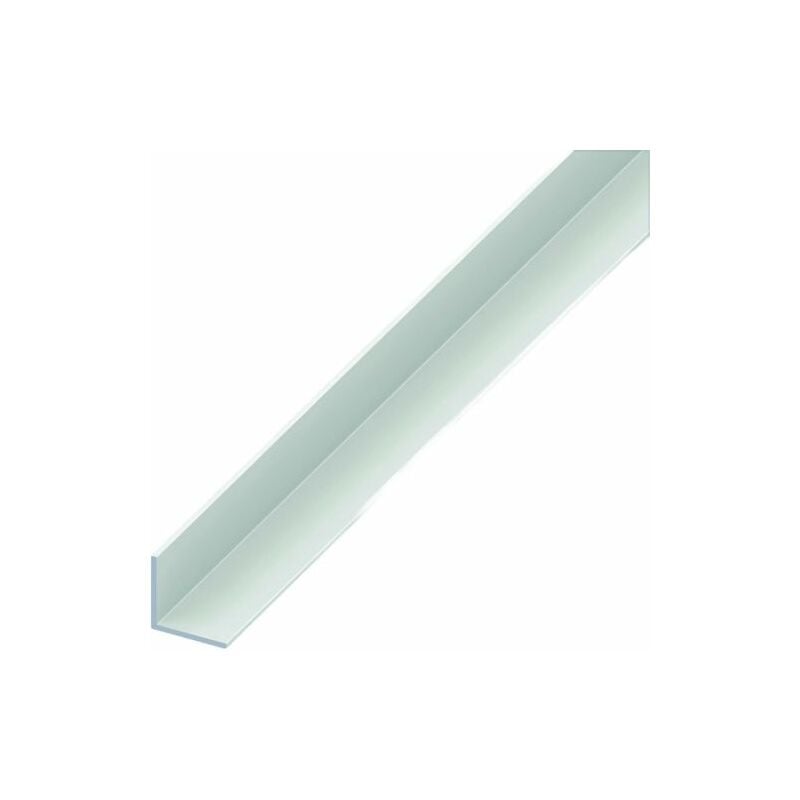 foto del prodotto alfer profilo angolare alluminio bianco mm. 25x25x1 mt. 2 5 pz