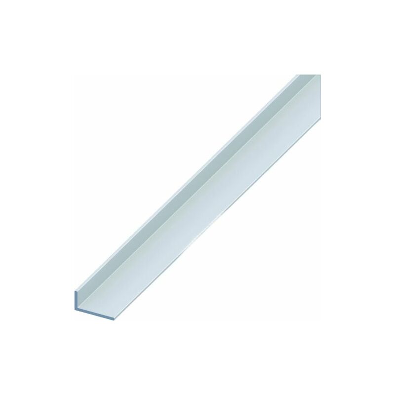 foto del prodotto alfer profilo angolare alluminio lati disuguali bianco mm. 30x15x1 mt. 2 5 pz