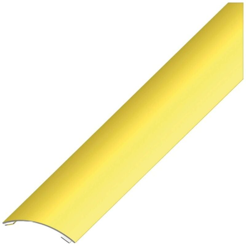 foto del prodotto alfer profilo coprigiunto autoadesivo ottone massiccio mm. 30x3 mt. 1 - 5 pz