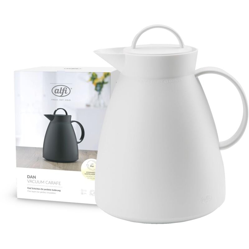 foto del prodotto alfi caraffa termica dan in plastica, 1,0 l, colore bianco