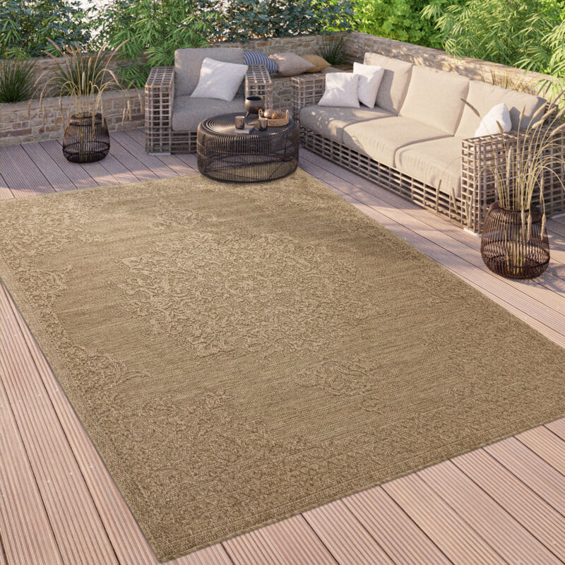 foto del prodotto alfombra salon cocina terraza vintage oriental se puede lavar en la lavadora 80x150 cm, beige paco home