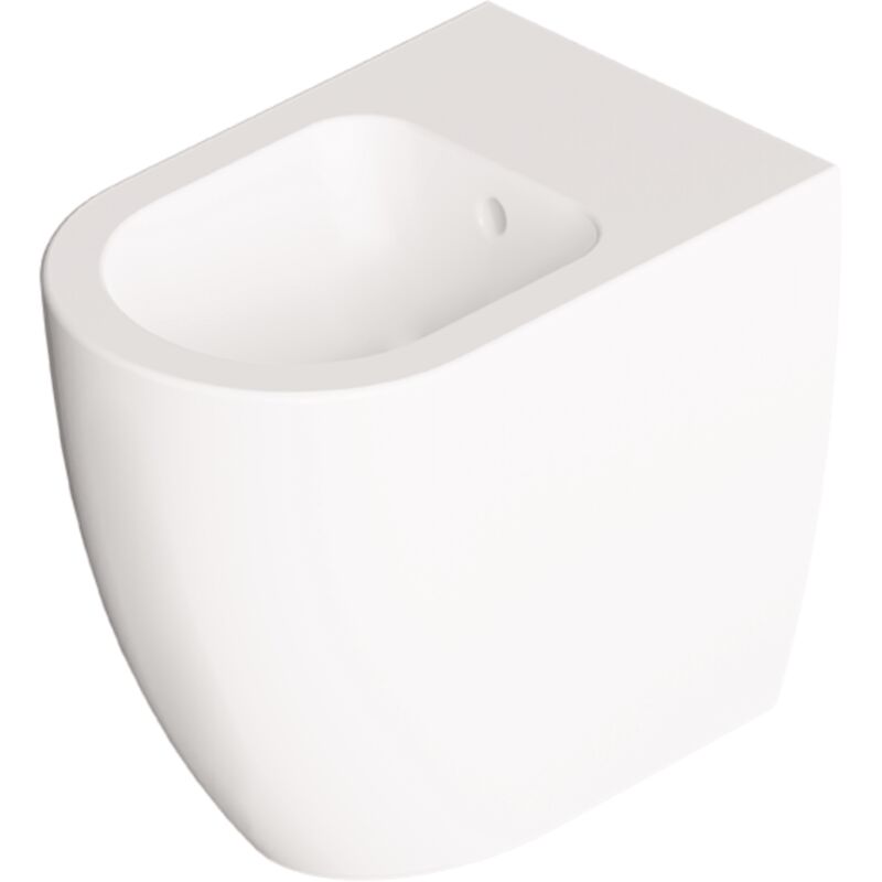 foto del prodotto alice bidet a terra ceramica form bianco lucido