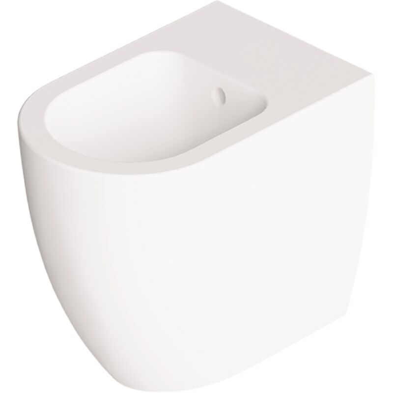 foto del prodotto alice bidet a terra ceramica form bianco opaco