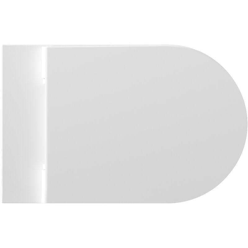 foto del prodotto alice ceramica copriwater hide round originale chiusura softclose sottile
