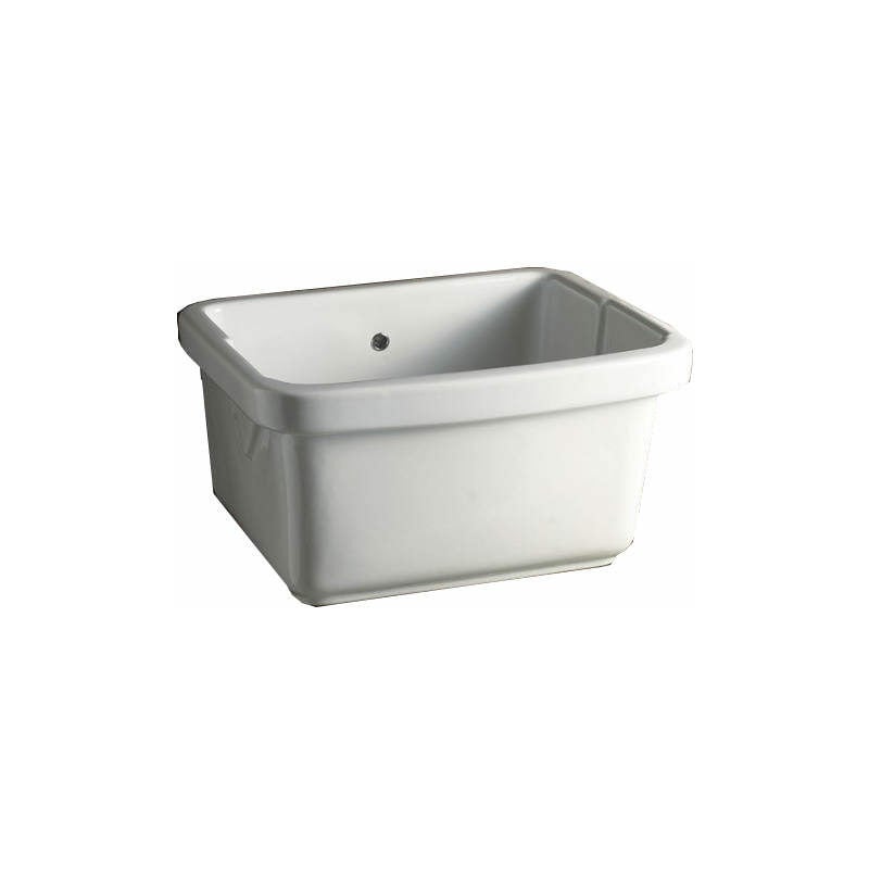 foto del prodotto alice ceramica lavatoio da esterno 60 5x51 in ceramica pilozzo laundry per
