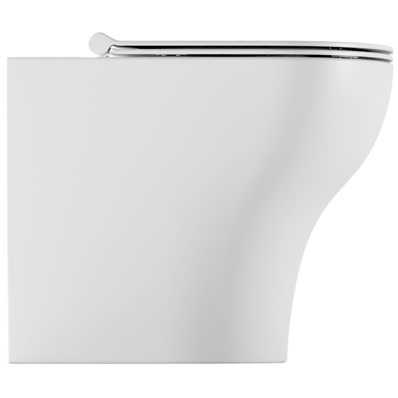foto del prodotto alice ceramica water unica filomuro senza brida rimless cm. 54x35 bianco