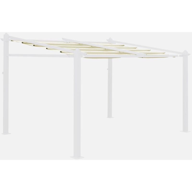foto del prodotto alice s garden tela del tetto per pergola 3x4m