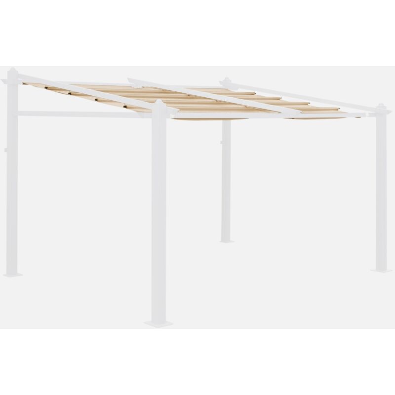 foto del prodotto alice s garden tela del tetto per pergola 3x4m