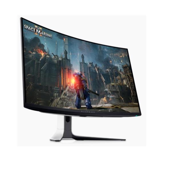 foto del prodotto alienware aw3225qf monitor pc 81,3 cm 32 3840 x 2160 pixel 4k ultra hd qd oled nero, bianco