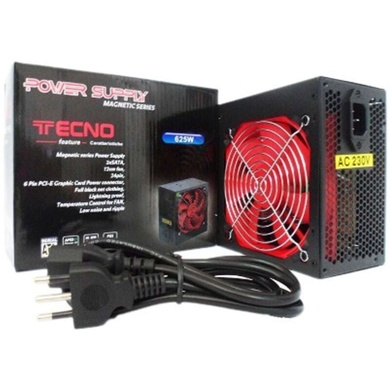 foto del prodotto alimentatore 625 watt bigfan nero