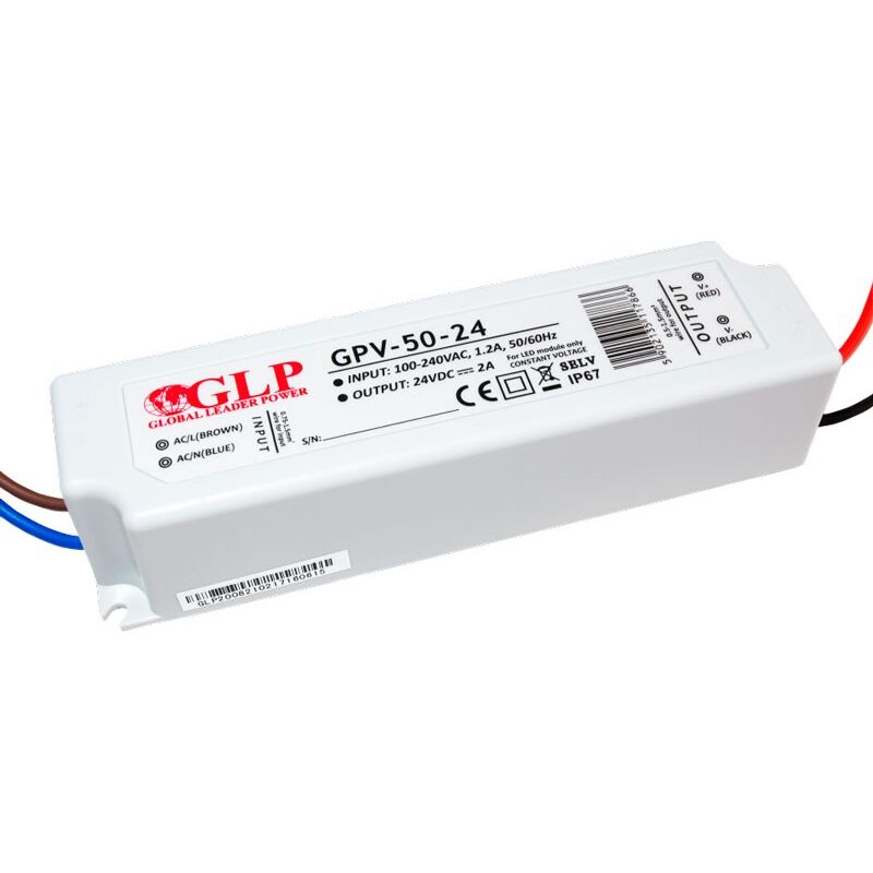 foto del prodotto alimentatore a tenuta stagna 24v dc 50w ip67 glp