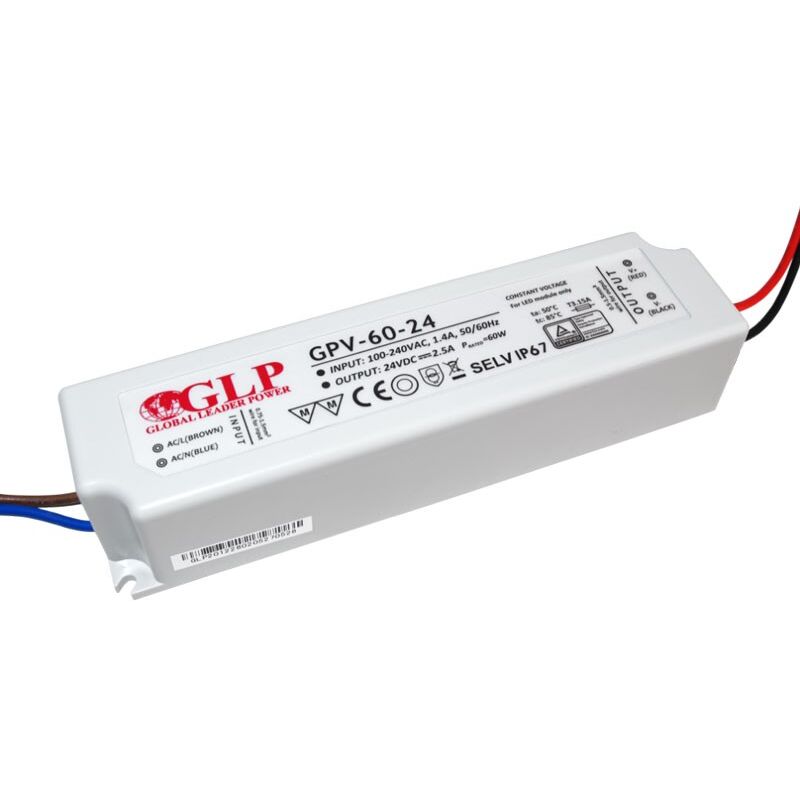 foto del prodotto alimentatore a tenuta stagna 24v dc 60w ip67 glp