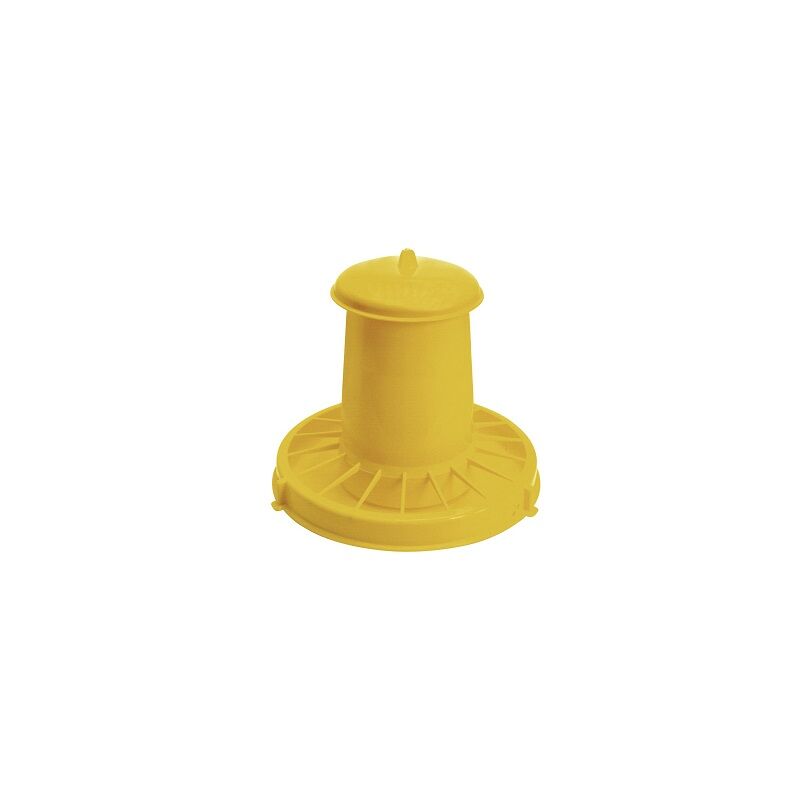 foto del prodotto alimentatore automatico kerbl per pollame, giallo, capacit 10,5 litri