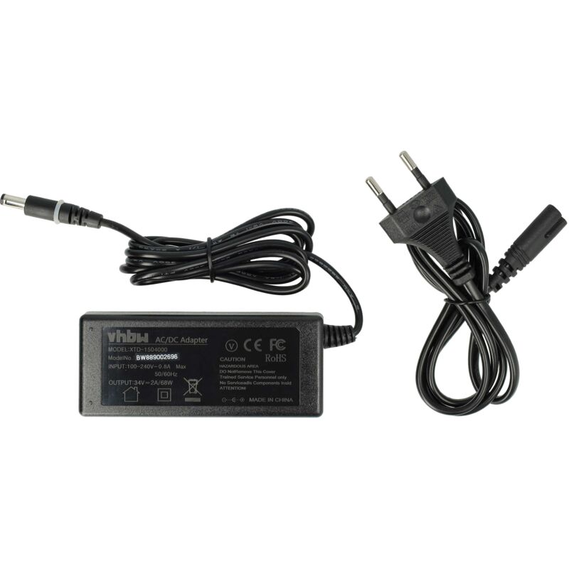 immagine 0 del prodotto alimentatore compatibile con robomow tc150, rs625 pro batterie da avviamento per robot tosaerba 230 cm, non resistente agli spruzzi vhbw