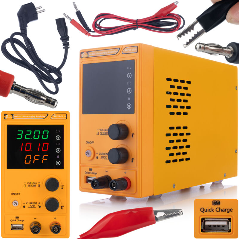 foto del prodotto alimentatore da laboratorio rosfix amppulse rapep 3210 32v 10a