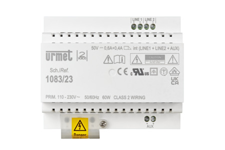 foto del prodotto alimentatore di colonna urmet 2voice