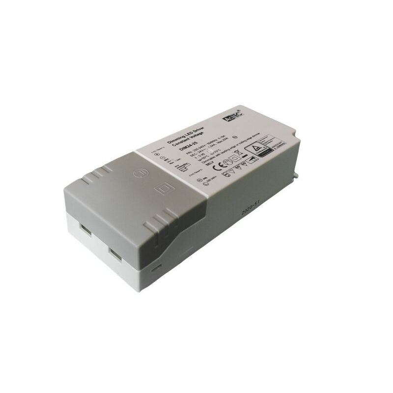 foto del prodotto alimentatore dimmerabile con triac dimmer taglio di fase dc 24v 25w per striscia led 24v dim24 25