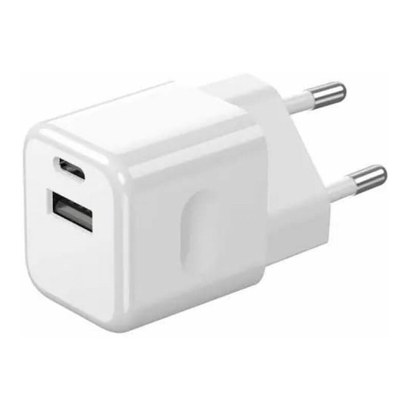 foto del prodotto alimentatore fast charge usb a type c bianco 30w 6680