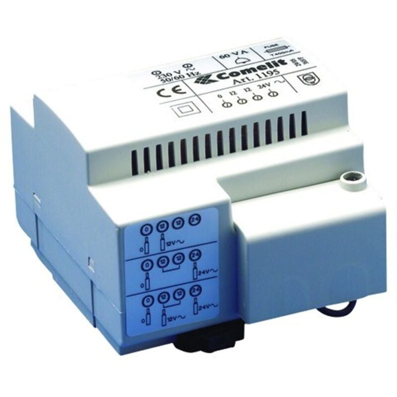 foto del prodotto alimentatore guida din 230vac 13vcc 300ma comelit cod. 4380 