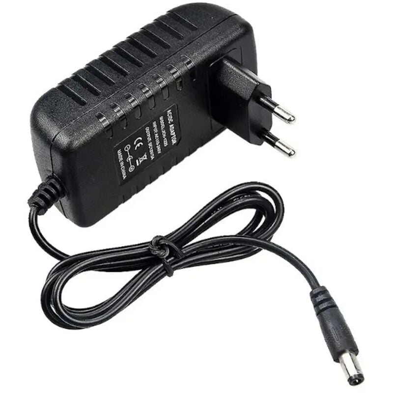 foto del prodotto alimentatore in plastica striscia luci led 3.5a 12 volt nero 42 watt