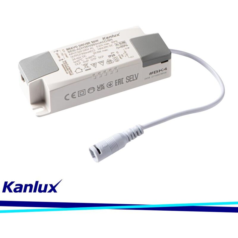 foto del prodotto alimentatore led bravo driver 36w kanlux