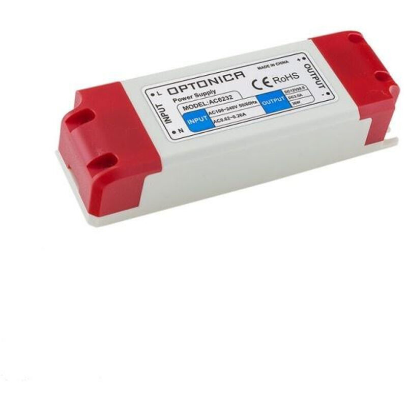 foto del prodotto alimentatore led dc12v 36w 3.0a