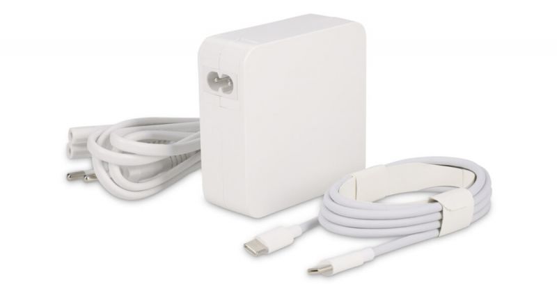 foto del prodotto alimentatore lmp usb c 96w. macbook macbook pro 13 air white