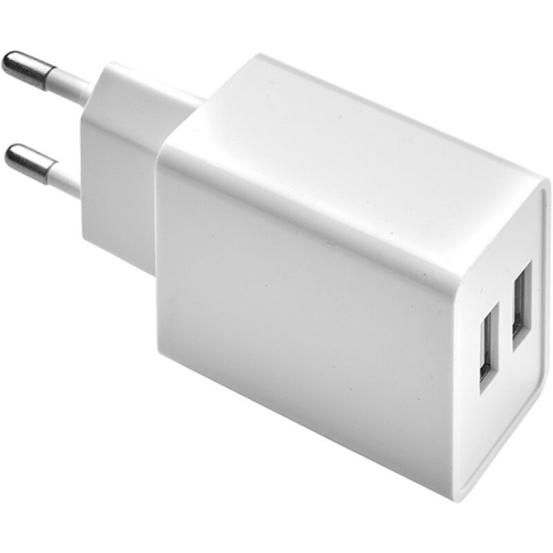 foto del prodotto alimentatore maurer 2 prese usb blister