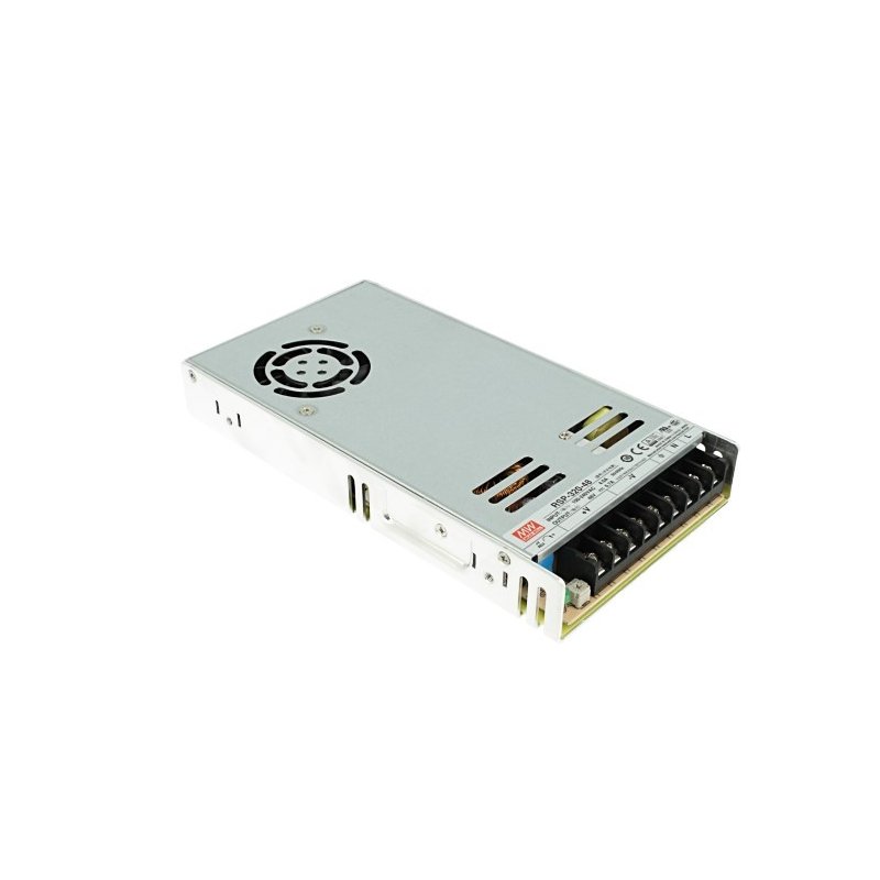 foto del prodotto alimentatore mw mean well cv trasformatore rsp-320-48 320w 48v 6,7a da 220v a dc 48v