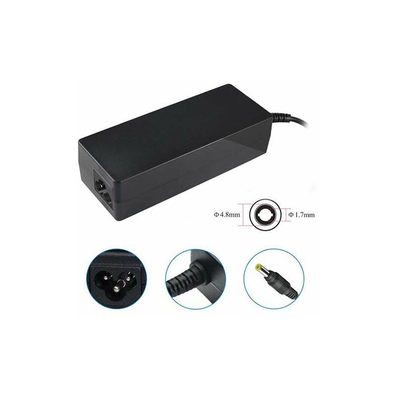 foto del prodotto alimentatore notebook 90w 19v 4,74a comp compaq hp tip int 1,7mm ext 4,8 mm