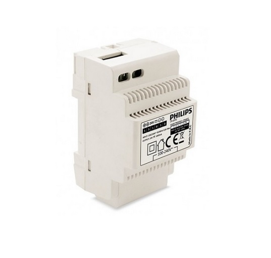 foto del prodotto alimentatore opzionale in configurazione barra din.