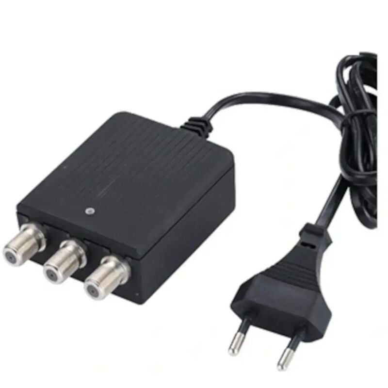 foto del prodotto alimentatore per amplificatori d antenna tv 12v 450ma 2 uscite pea12v 4503 