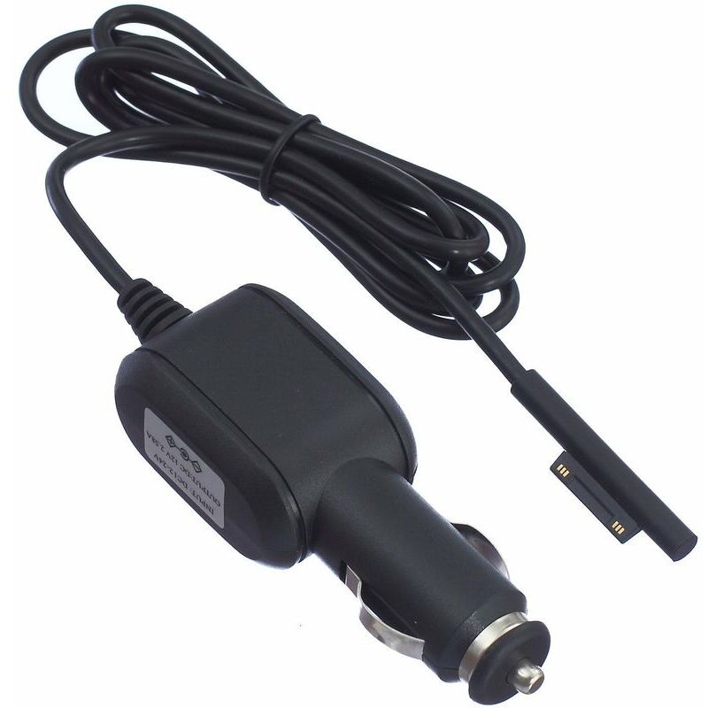 foto del prodotto alimentatore per caricabatteria da auto portatile dc 12v 2.58a per tablet microsoft surface pro 3 pro 4 da 12 pollici caricabatteria per auto
